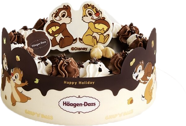 Chip'n Dale Happy cake